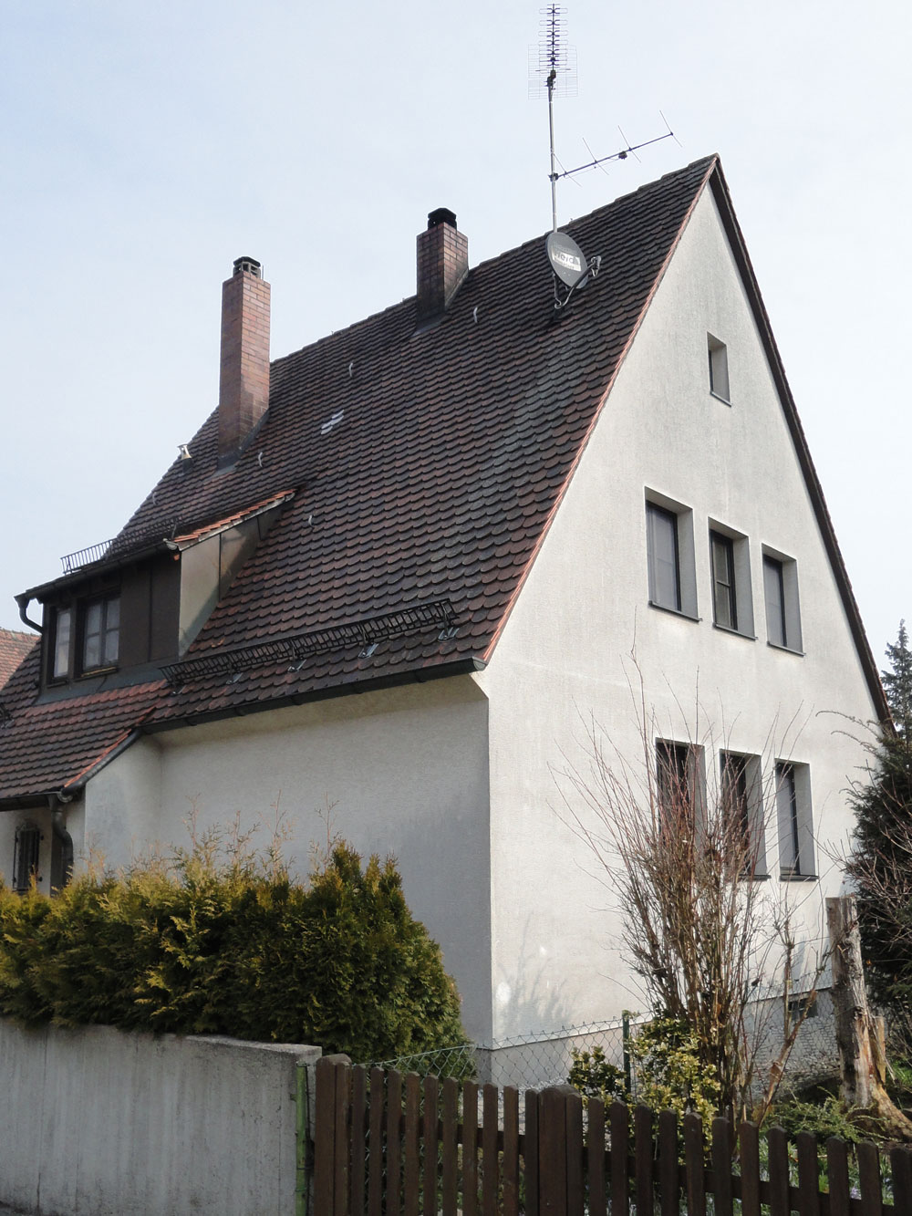 Vorher-Vergleich Wohnhaus Neunkirchen